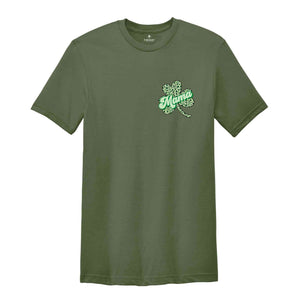 St. Patricks Day Mama Shirt, Shamrock Shirt, St.Paddys Day Shirt, Irish T-Shirt, Lucky Mama Shirt, St. Patricks Day Gift