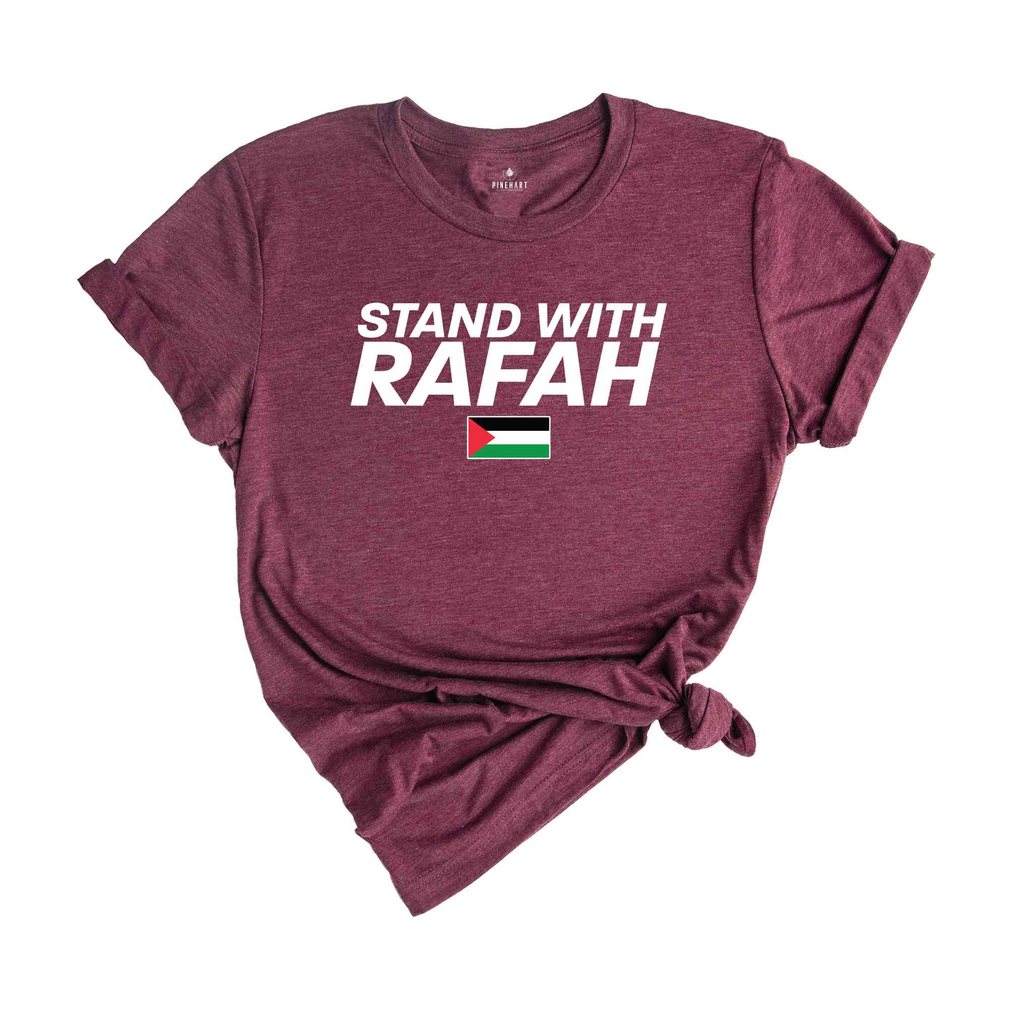 Stand With Rafah Shirt, Palestine Shirt, Stand With Gaza Shirt, Palestine Support Shirt, Protest Tee, Stand With Palestine, Save Gaza