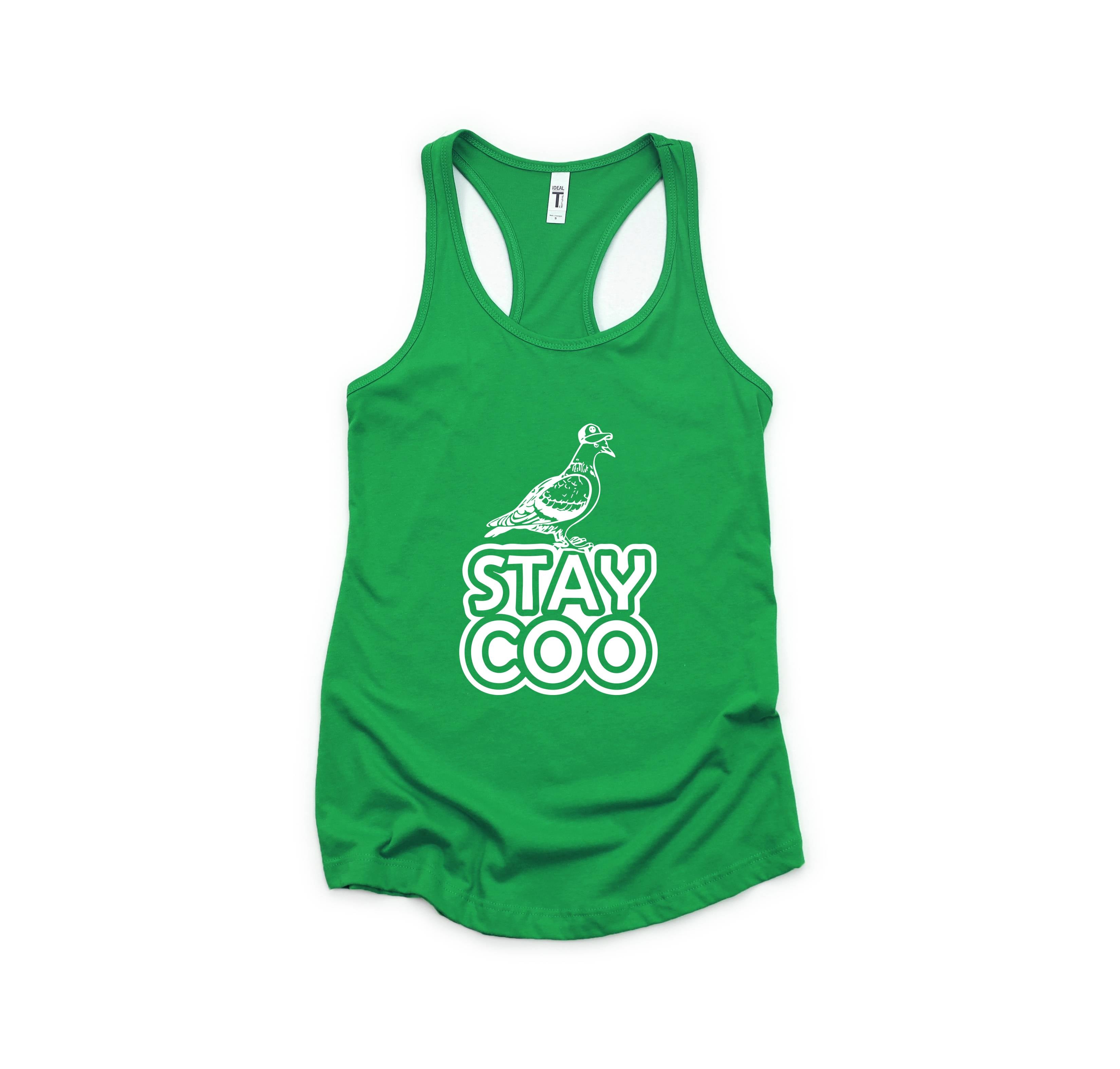 Stay Coo Tank Top, Bird Lovers Tank Top, Funny Pigeon Tank Top, Cool Bird Tank Top, Gifts For Bird Lovers