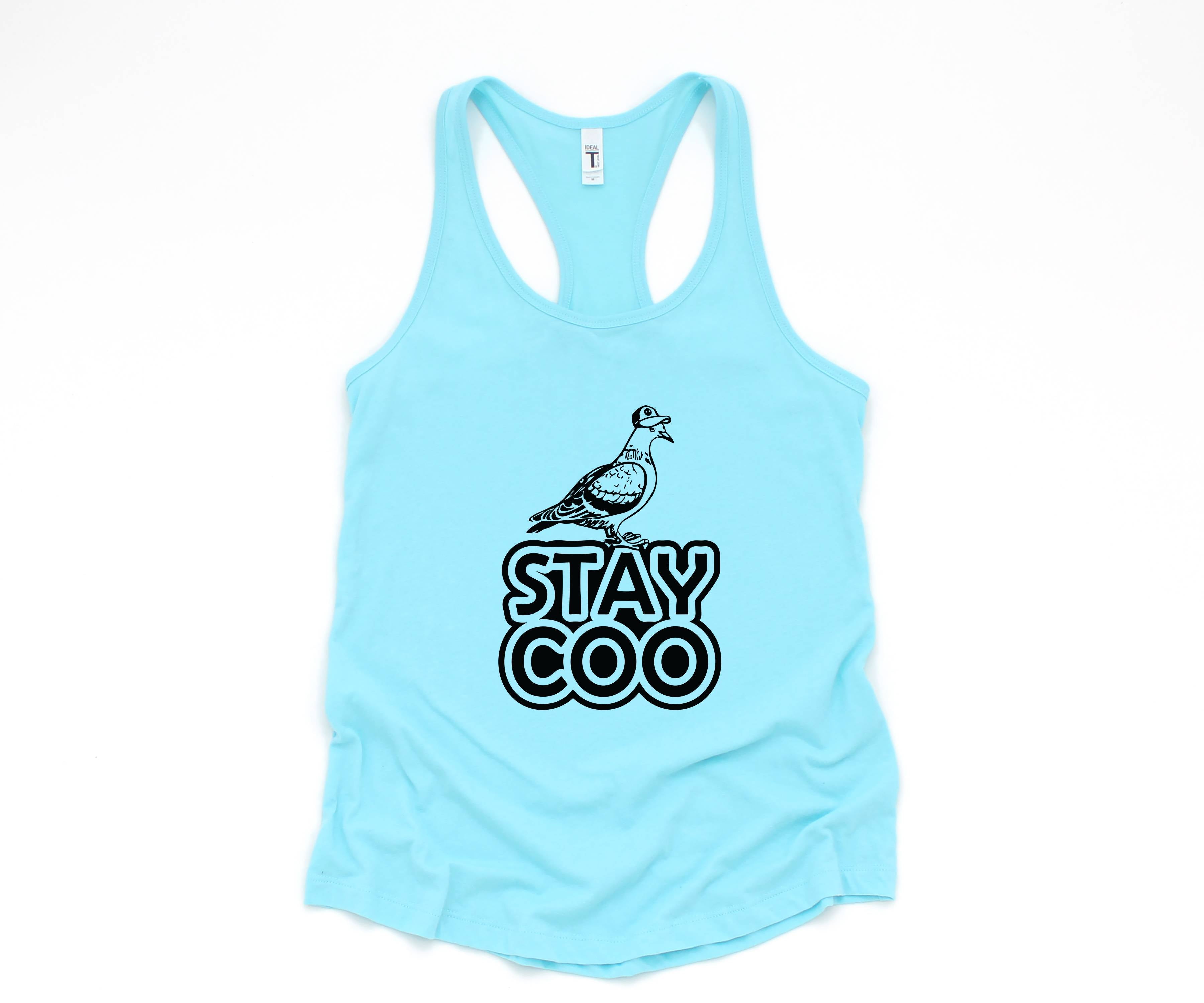 Stay Coo Tank Top, Bird Lovers Tank Top, Funny Pigeon Tank Top, Cool Bird Tank Top, Gifts For Bird Lovers