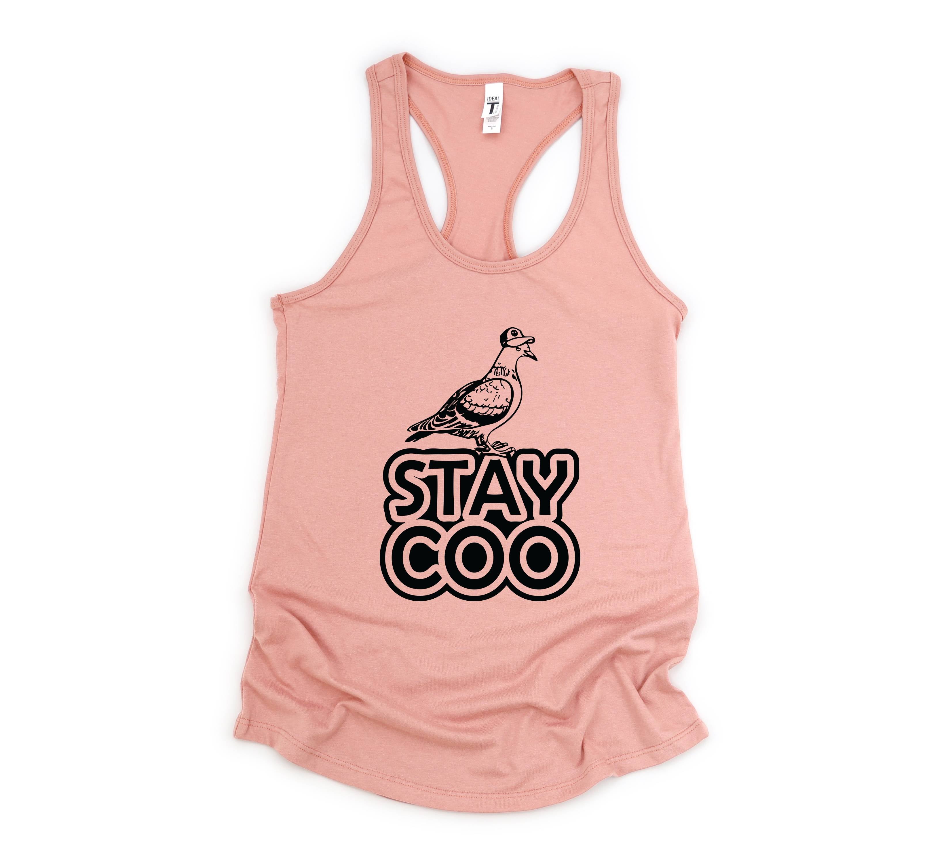 Stay Coo Tank Top, Bird Lovers Tank Top, Funny Pigeon Tank Top, Cool Bird Tank Top, Gifts For Bird Lovers