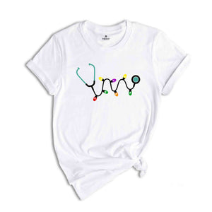 Stethoscope Designed Shirt, Medical Worker Shirt, Doctors Shirts, Nurse Shirt, Nursing School Shirt, Healthcare Shirt