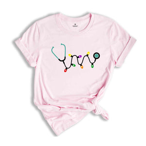 Stethoscope Designed Shirt, Medical Worker Shirt, Doctors Shirts, Nurse Shirt, Nursing School Shirt, Healthcare Shirt