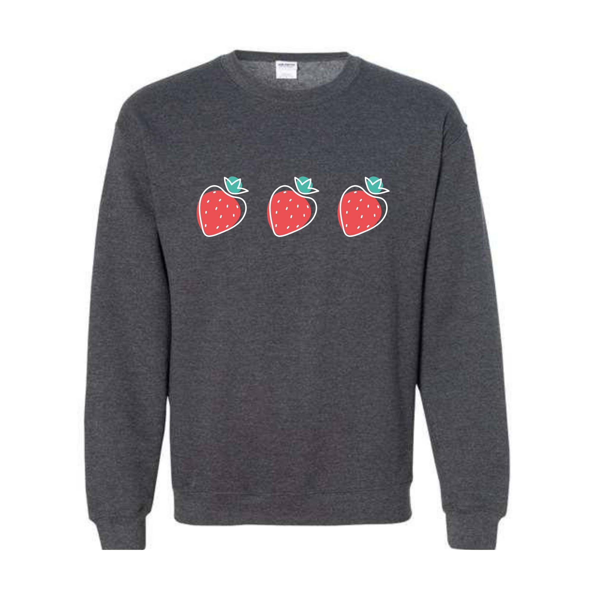 Strawberry Woman Sweatshirt, Strawberry Hoodie, Red Strawberry, Strawberry Gift For Women, Cute Strawberry Sweatshirt, Gardening Sweatshirt
