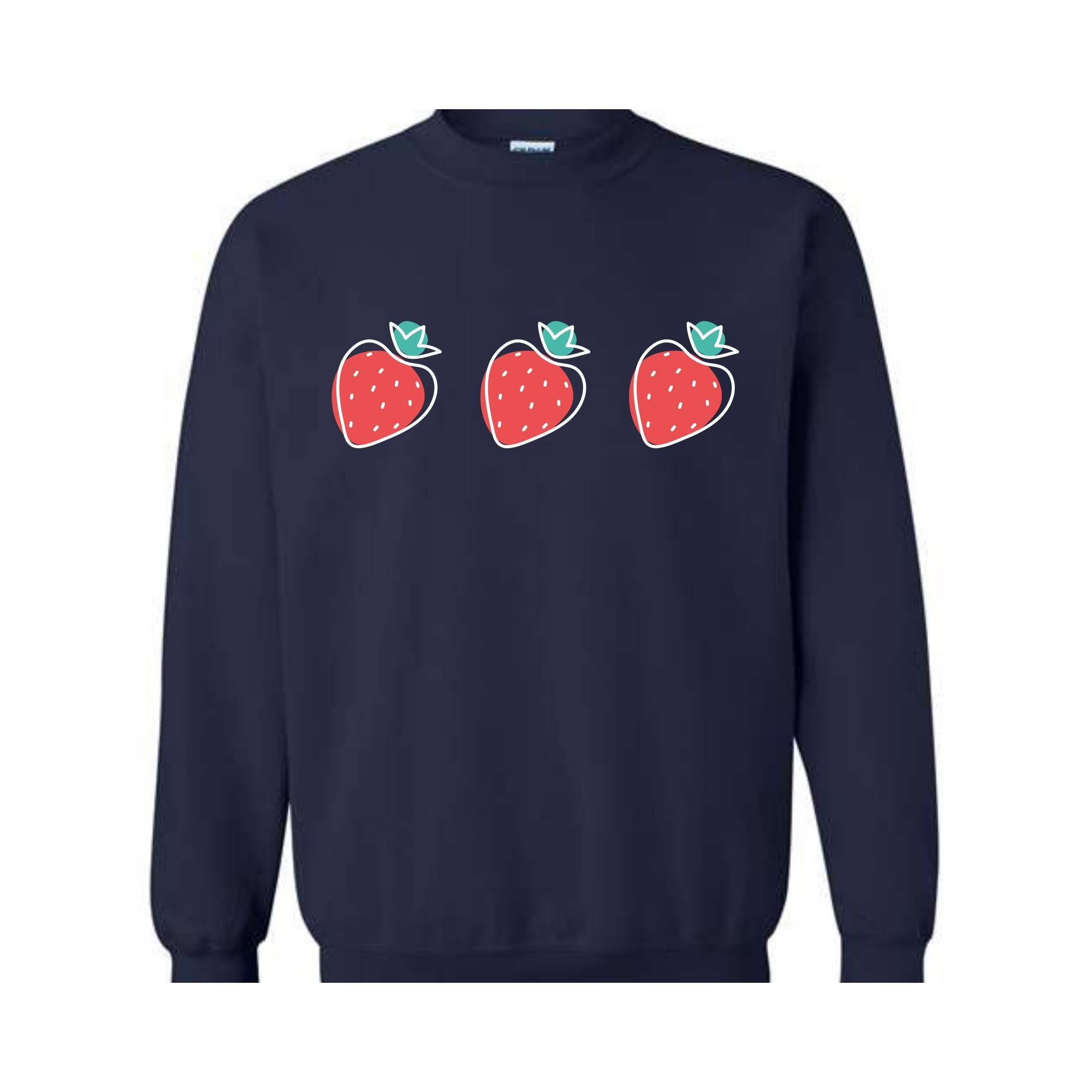 Strawberry Woman Sweatshirt, Strawberry Hoodie, Red Strawberry, Strawberry Gift For Women, Cute Strawberry Sweatshirt, Gardening Sweatshirt