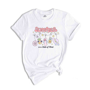 Summer Is A State Of Mind Shirt, Cute Summer Shirt, Beach Shirt, Summer Vibes Shirt, Vacation Shirt, Fun Summer Shirt, Summer Camp Shirt