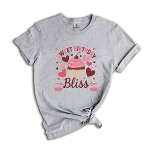 Sweet Birthday Cupcake Graphic Tee, Cute Dessert Lover Birthday T-Shirt, Fun Graphic Tee for Birthday Celebration
