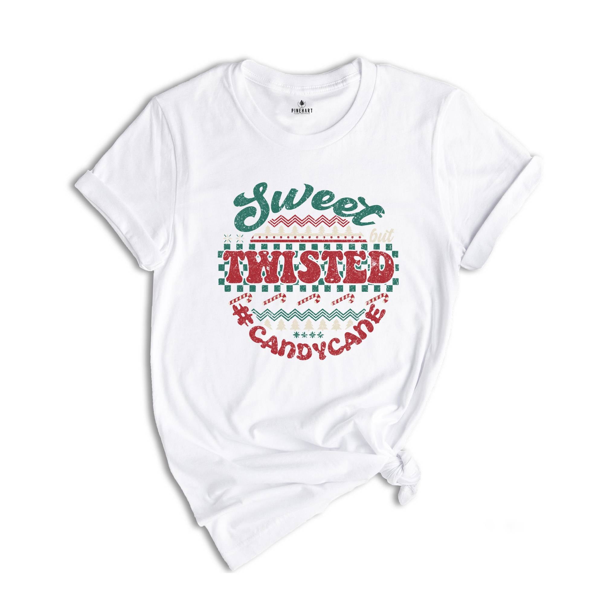 Sweet But Twisted Candy Cane Shirt, Candy Cane Sweatshirt, Jesus Xmas Sweatshirt, Christmas Sweatshirt, Xmas Tree Sweatshirt