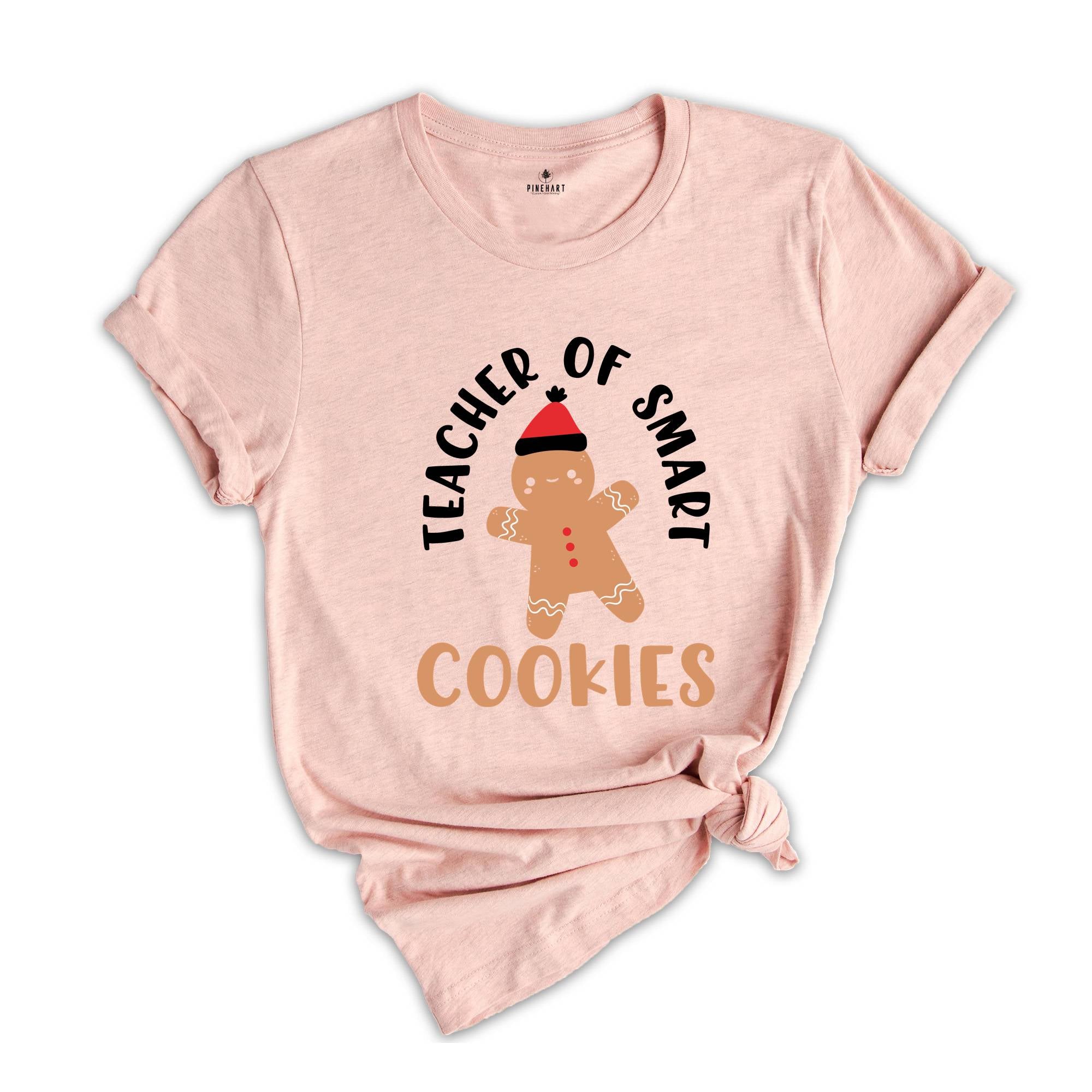 Teacher of Smart Cookies Shirt, Cute Teacher Shirt, Teacher Crew Shirt, Gift for Teacher, Teacher Appreciation, Teacher Squad Shirt