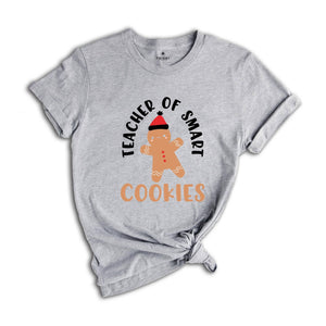 Teacher of Smart Cookies Shirt, Cute Teacher Shirt, Teacher Crew Shirt, Gift for Teacher, Teacher Appreciation, Teacher Squad Shirt