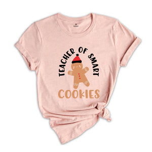 Teacher of Smart Cookies Shirt, Cute Teacher Shirt, Teacher Crew Shirt, Gift for Teacher, Teacher Appreciation, Teacher Squad Shirt
