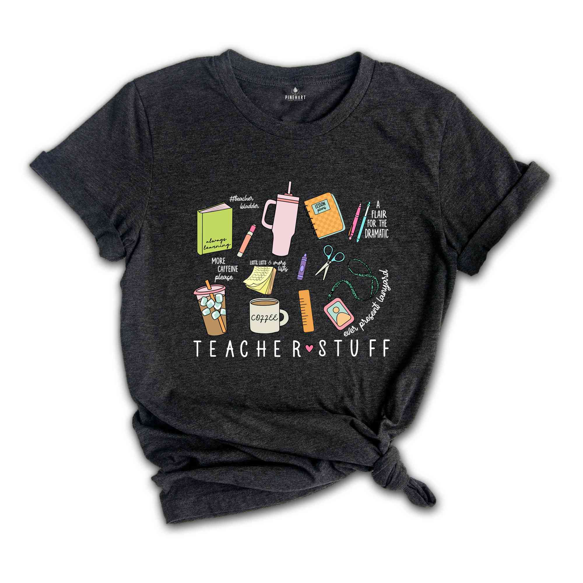 Teacher Stuff Shirt, Teacher Appreciation Shirt, Teacher Life Shirt, School Shirt, Cute Teacher Gift, Cute Teacher Shirt, Teacher Crewneck