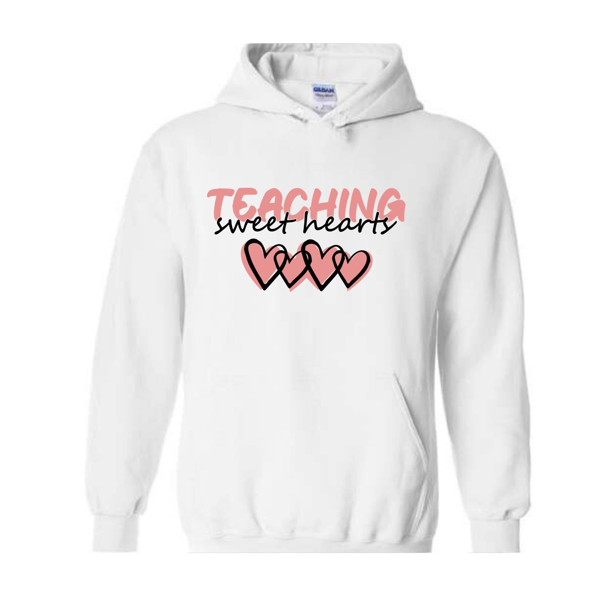 Teaching Sweethearts Valentines Sweatshirt, Teacher Life Sweatshirt, Valentines Day Sweatshirt, Valentines Day Gifts