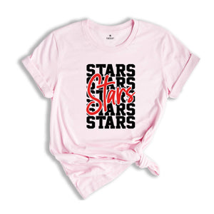 Team Mascot Back to School Shirt, Stars Team Mascot Shirt, Stars Team Spirit Shirt, Stars Fan Shirt, Stars School Shirt