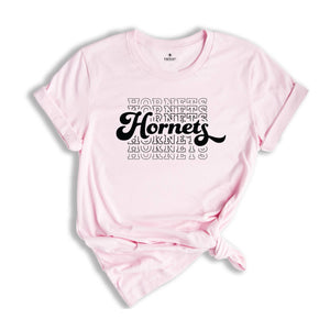 Team Mascot Shirt, Hornets Team Shirt, Hornets Team Spirit Shirt, Hornets Fan Shirt, Hornets School Shirt, Hornets School Spirit