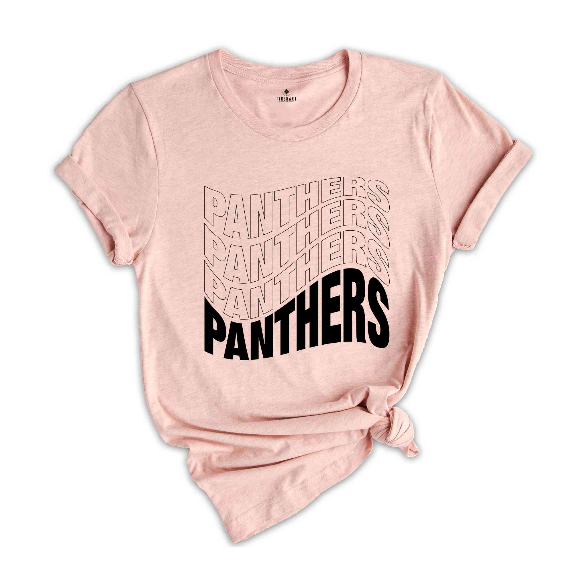 Team Mascot Shirt, Panthers Fan Shirt, Panthers Team Spirit Shirt, School Spirit Shirt, Panthers School Shirt, Panthers Supporter Tee