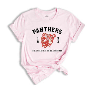 Team Mascot Shirt, Panthers Mascot Shirt, Panthers School Tee, Panthers Team Spirit, Panther Team Shirt, Mascot Shirt