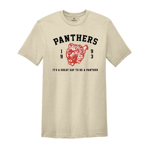 Team Mascot Shirt, Panthers Mascot Shirt, Panthers School Tee, Panthers Team Spirit, Panther Team Shirt, Mascot Shirt
