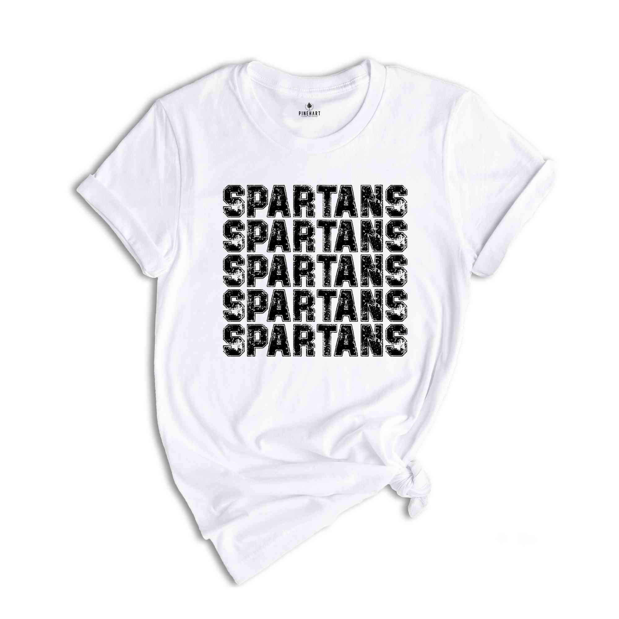 Team Mascot Shirt, Spartans Mascot Shirt, Spartans Fan Shirt, Spartans School Shirt, School Spirit Shirt, Spartans Team Shirt, Football Tee