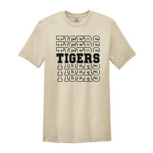 Team Mascot Shirt, Tigers Team Shirt, Tigers Football Shirt, Tigers Fan Shirt, Tigers School Spirit, Tigers Mom Shirt