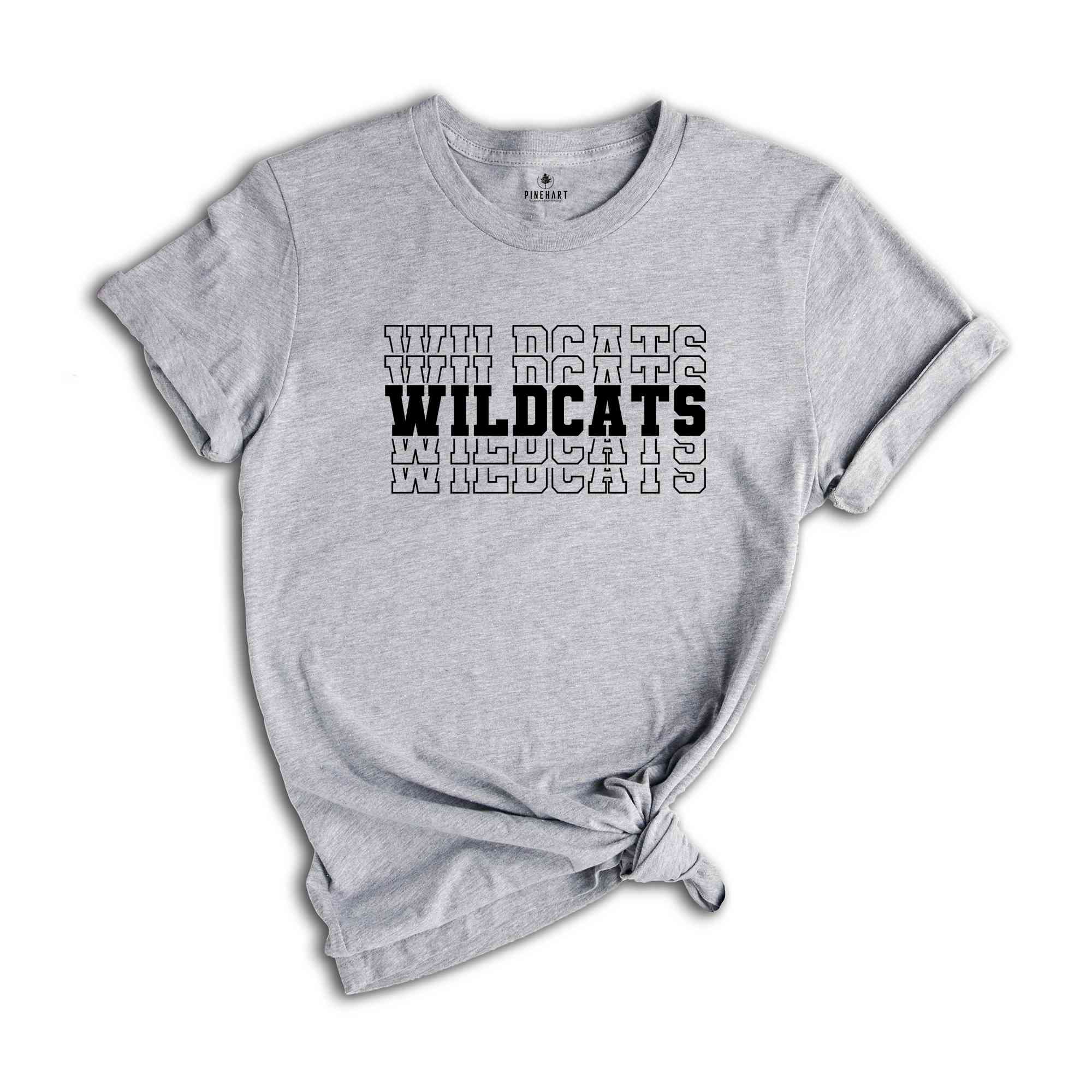 Team Mascot Shirt, Wildcats Team Shirt, Wildcats Football Shirt, Wildcats Fan Shirt, Wildcats School Shirt, Wildcats School Spirit