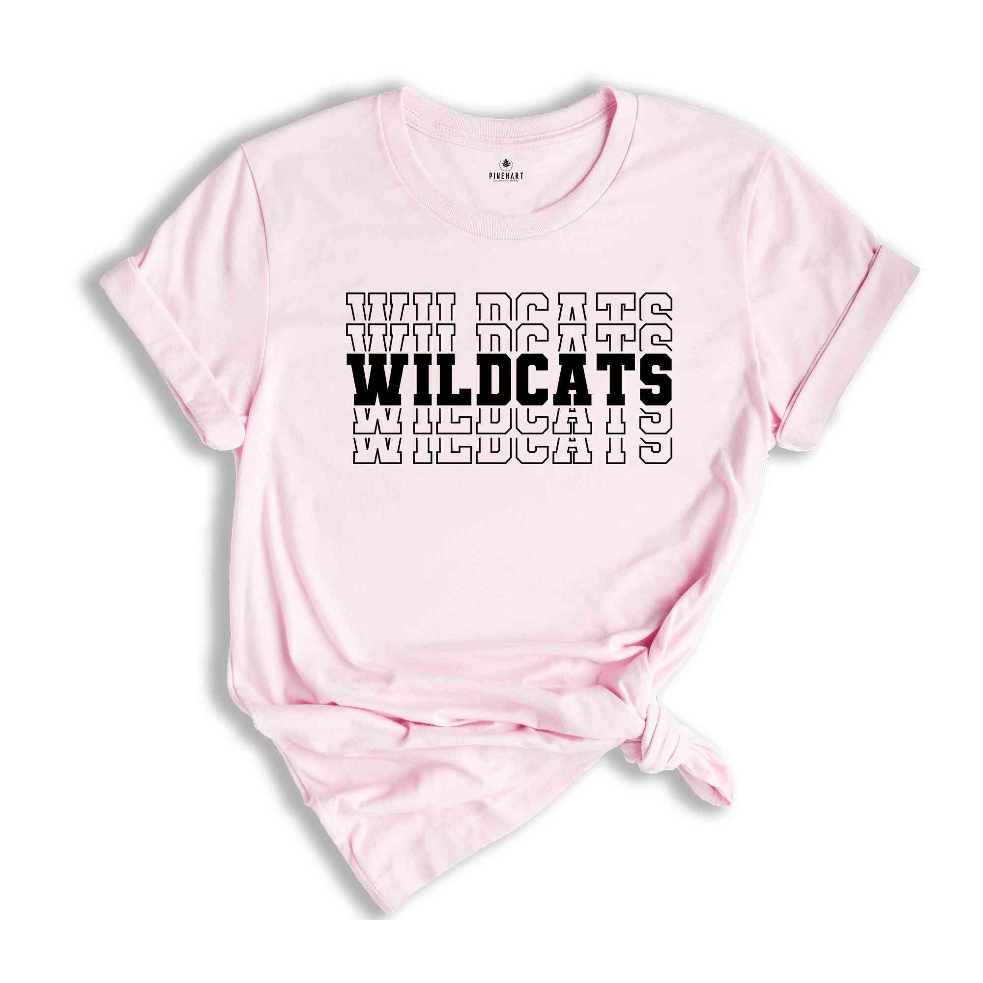 Team Mascot Shirt, Wildcats Team Shirt, Wildcats Football Shirt, Wildcats Fan Shirt, Wildcats School Shirt, Wildcats School Spirit