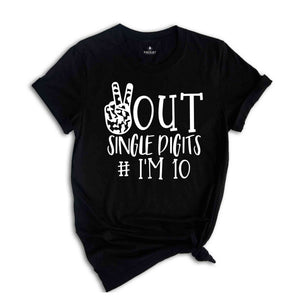 Ten Birthday Shirt, 10th Birthday Shirt, Tenth Birthday, Double Digits, Birthday Shirt, 10th Birthday, Tenth Birthday Shirt, 2016 Sweater