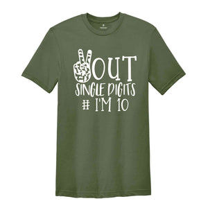Ten Birthday Shirt, 10th Birthday Shirt, Tenth Birthday, Double Digits, Birthday Shirt, 10th Birthday, Tenth Birthday Shirt, 2016 Sweater