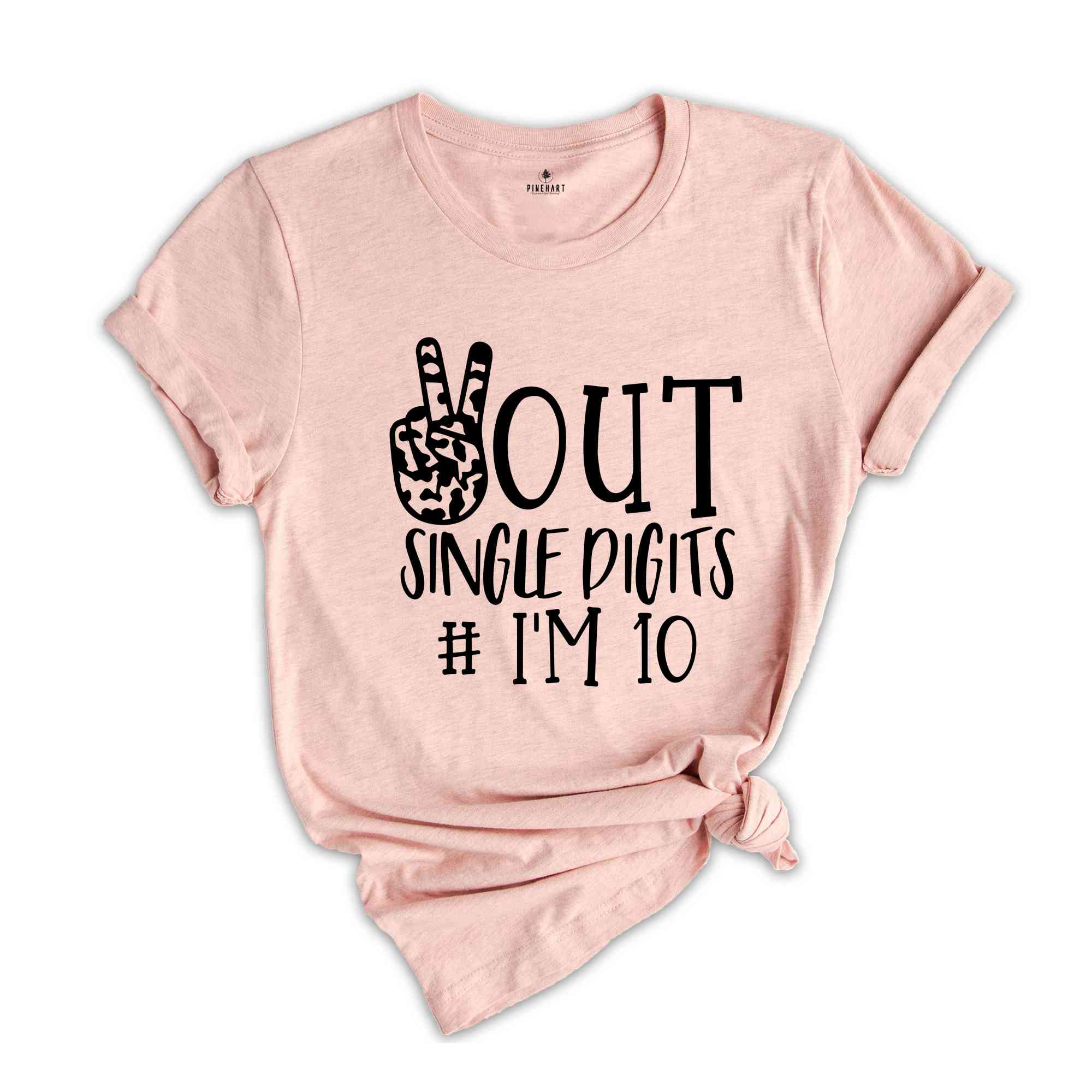 Ten Birthday Shirt, 10th Birthday Shirt, Tenth Birthday, Double Digits, Birthday Shirt, 10th Birthday, Tenth Birthday Shirt, 2016 Sweater