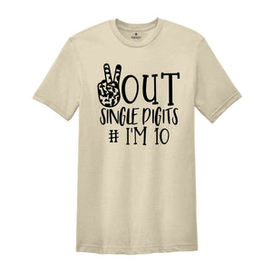 Ten Birthday Shirt, 10th Birthday Shirt, Tenth Birthday, Double Digits, Birthday Shirt, 10th Birthday, Tenth Birthday Shirt, 2016 Sweater