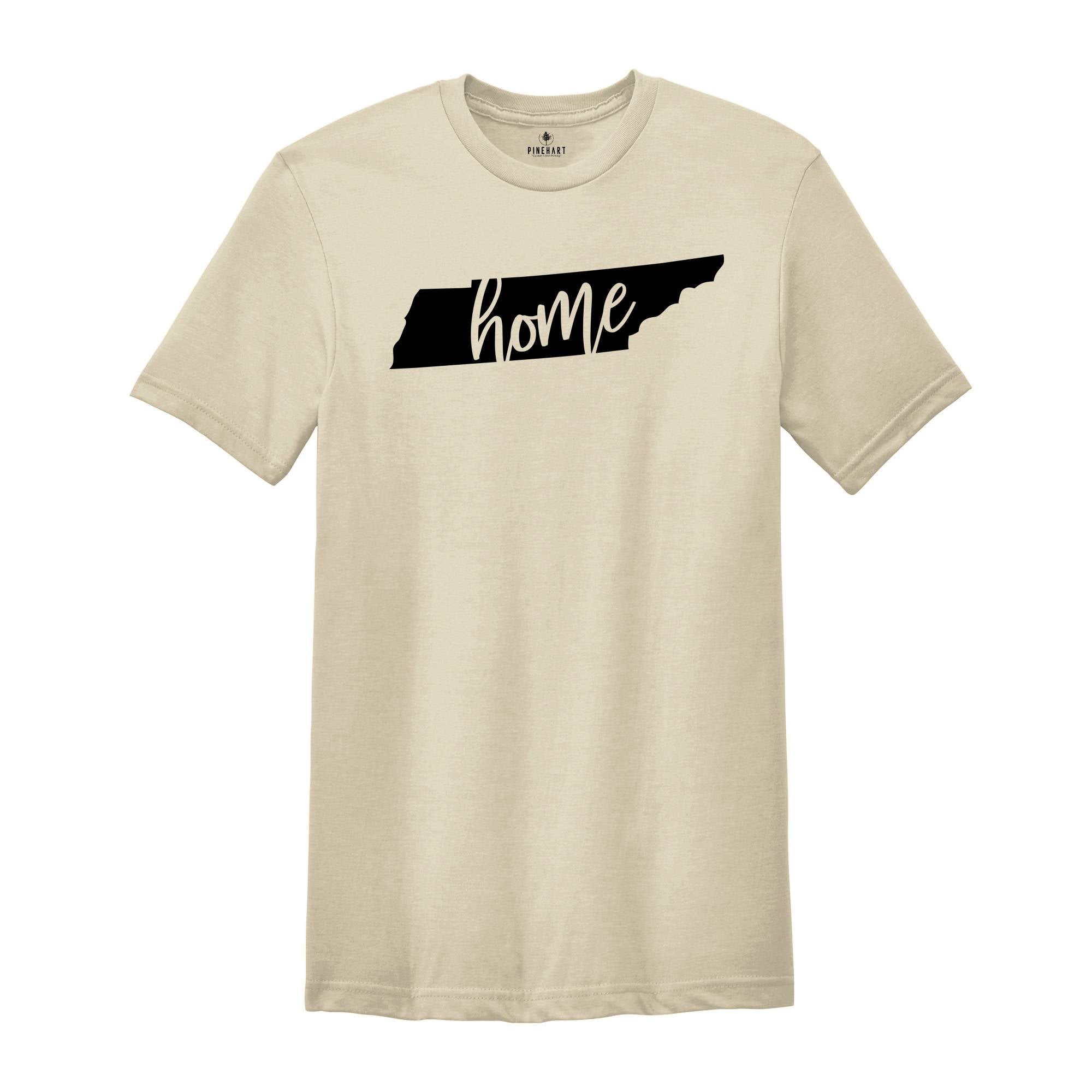 Tennessee State Shirts, Tennessee State Map Shirt, Tennessee Travel Gifts, Tennessee Clothing, Tennessee Sweatshirt, Tennessee Apparel