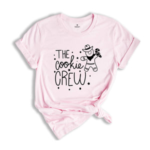 The Cookie Crew Shirt, Family Christmas T-Shirt, Matching Christmas Tee, Christmas Bakery Gift, Holiday Baking Costume
