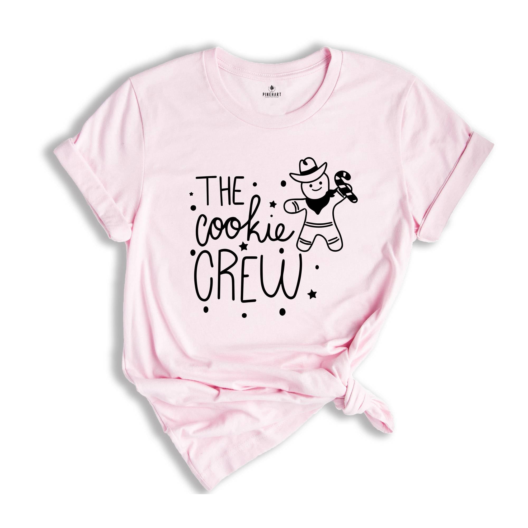 The Cookie Crew Shirt, Family Christmas T-Shirt, Matching Christmas Tee, Christmas Bakery Gift, Holiday Baking Costume