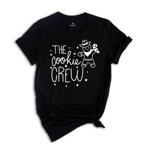 The Cookie Crew Shirt, Family Christmas T-Shirt, Matching Christmas Tee, Christmas Bakery Gift, Holiday Baking Costume