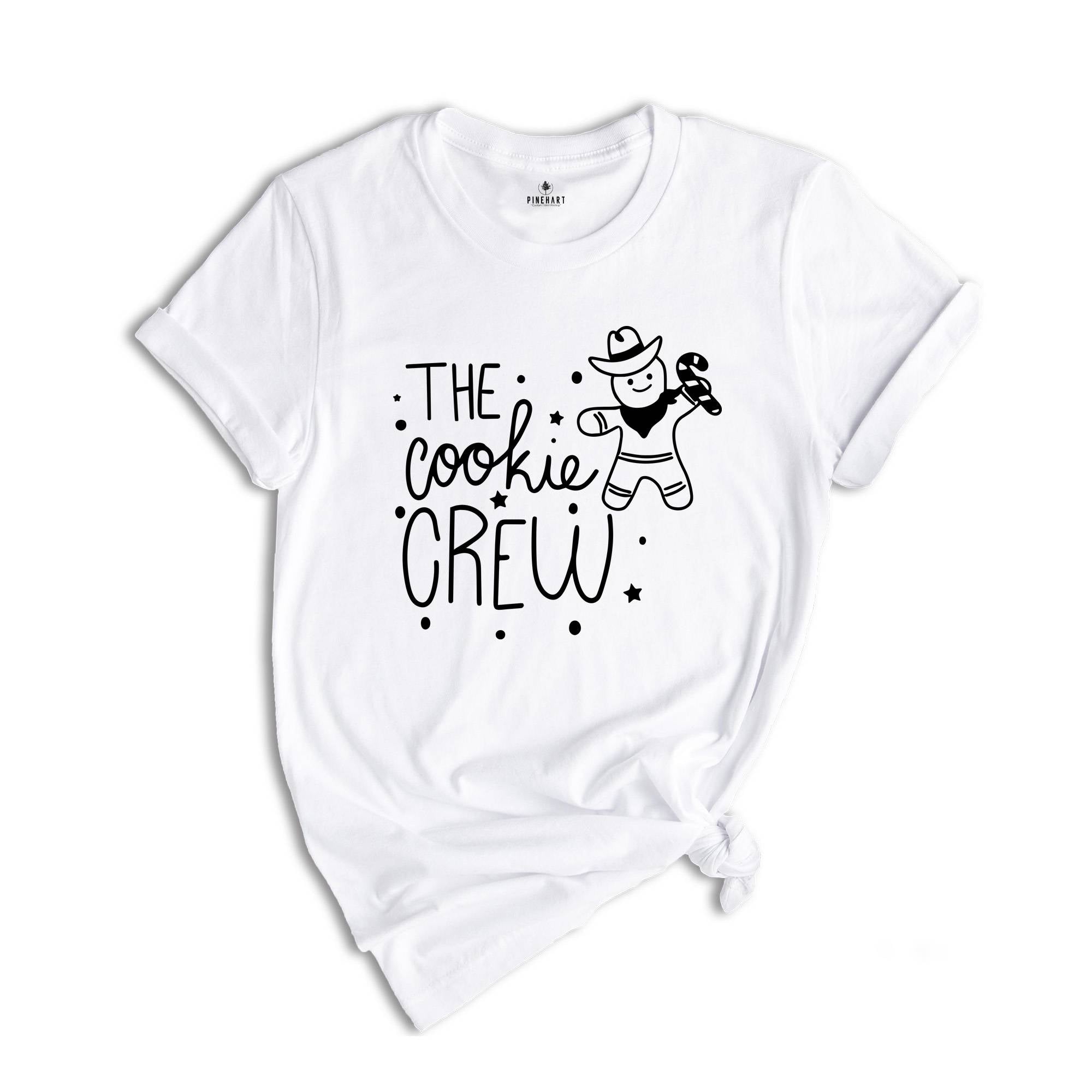 The Cookie Crew Shirt, Family Christmas T-Shirt, Matching Christmas Tee, Christmas Bakery Gift, Holiday Baking Costume