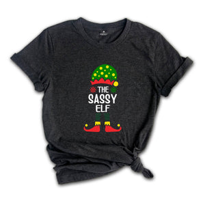 The Sassy Elf Sweatshirt, Funny Christmas Elf Sweat, Family Christmas Sweatshirt, Christmas Gifts, Elf Hoodie, Cute Christmas Sweatshirt