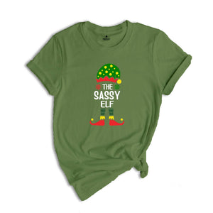 The Sassy Elf Sweatshirt, Funny Christmas Elf Sweat, Family Christmas Sweatshirt, Christmas Gifts, Elf Hoodie, Cute Christmas Sweatshirt