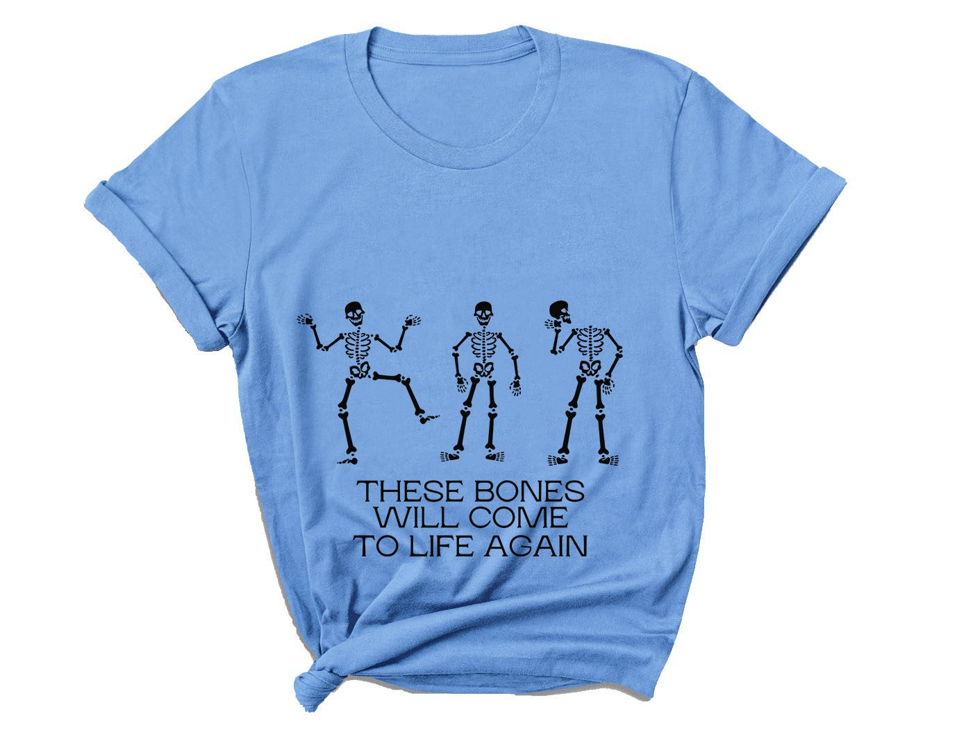 These Bones Will Come to Life Again Shirt, Bible Verse Tee, Christmas Christian Tee, Gift for Chiropractic, PT Shirt