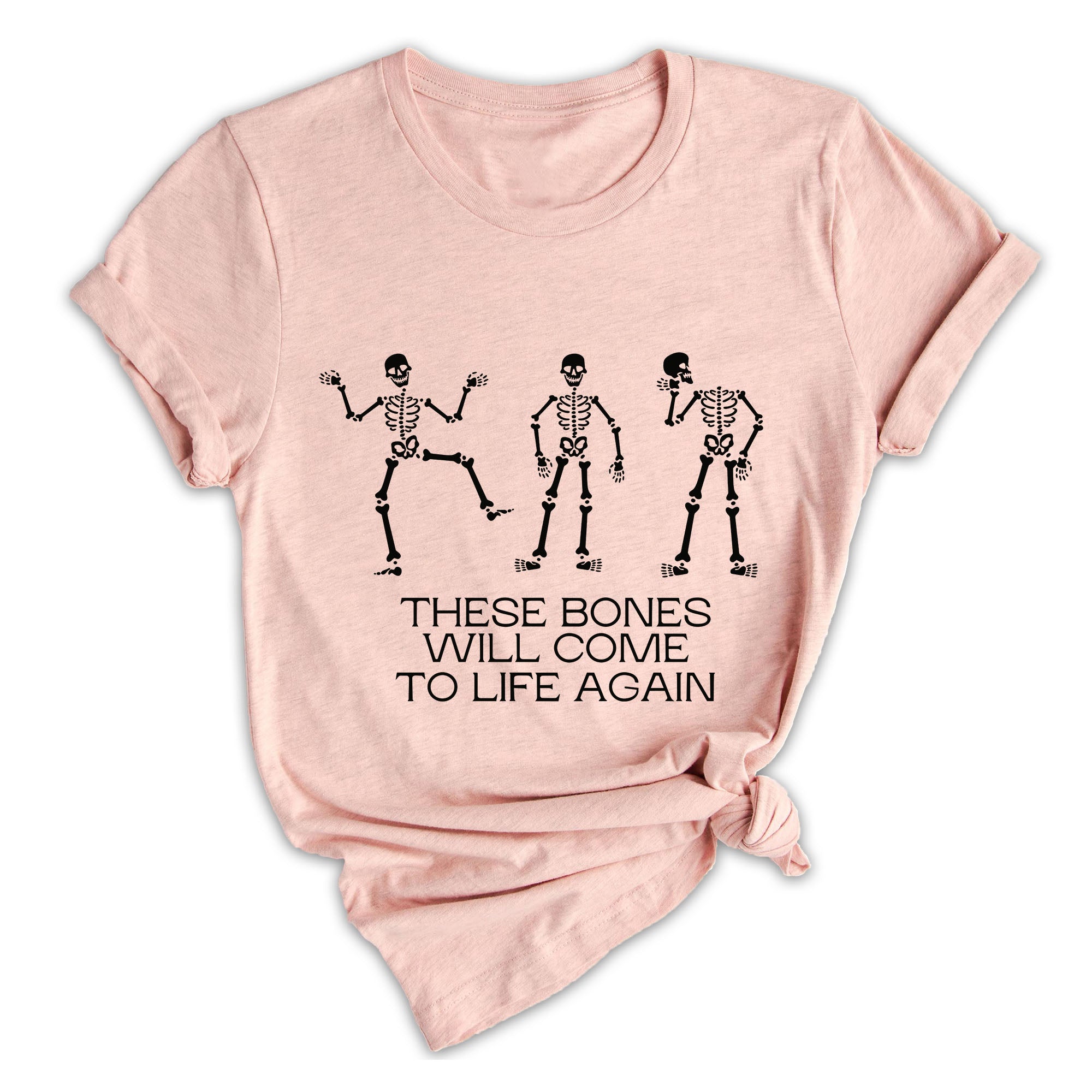 These Bones Will Come to Life Again Shirt, Bible Verse Tee, Christmas Christian Tee, Gift for Chiropractic, PT Shirt