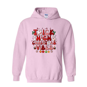 Thick Thighs Christmas Vibes Hoodie, Christmas Hoodie, Funny Christmas Hoodie, Cute Hoodie, Christmas Party Outfit, Xmas Gift