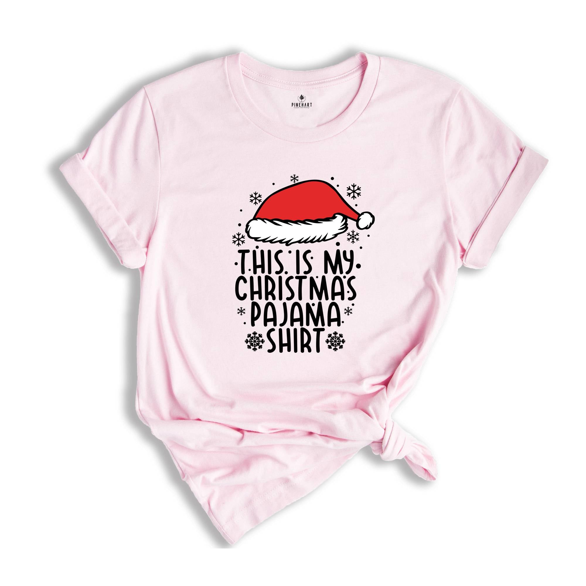 This is My Christmas Pajama T-Shirt, Funny Xmas Shirt, Holiday Tee, Cute Xmas Pajamas, Funny Christmas Outfit