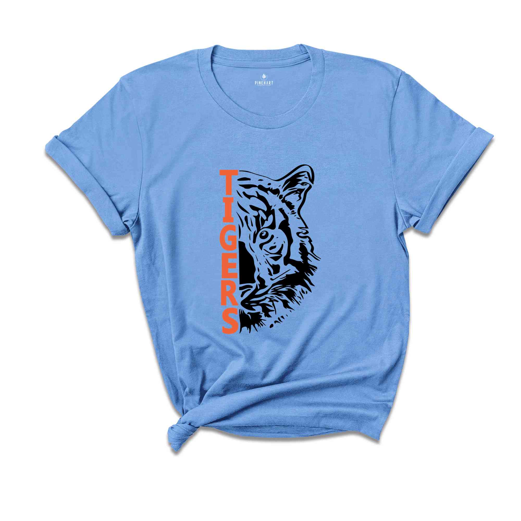 Tigers Mascot Shirt, Team Mascot Shirt, School Mascot T-Shirt, Tiger Team Spirit Shirt, Tigers School Shirt, Tigers Gift