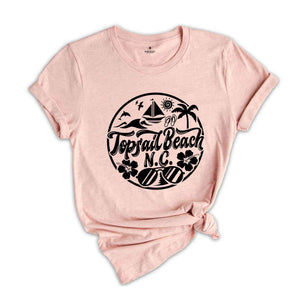 Topsail Beach 2025 Tee, Topsail Beach Lover T-Shirt, Topsail Beach Fan, Topsail Beach Beach Shirt, Topsail Beach Holiday Shirt, Summer Beach