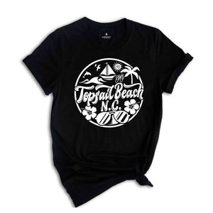Topsail Beach 2026 Tee, Topsail Beach Lover T-Shirt, Topsail Beach Fan, Topsail Beach Beach Shirt, Topsail Beach Holiday Shirt, Summer Beach