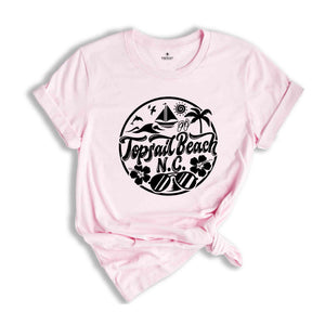 Topsail Beach 2026 Tee, Topsail Beach Lover T-Shirt, Topsail Beach Fan, Topsail Beach Beach Shirt, Topsail Beach Holiday Shirt, Summer Beach