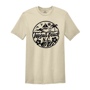 Topsail Beach 2026 Tee, Topsail Beach Lover T-Shirt, Topsail Beach Fan, Topsail Beach Beach Shirt, Topsail Beach Holiday Shirt, Summer Beach