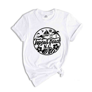 Topsail Beach 2026 Tee, Topsail Beach Lover T-Shirt, Topsail Beach Fan, Topsail Beach Beach Shirt, Topsail Beach Holiday Shirt, Summer Beach