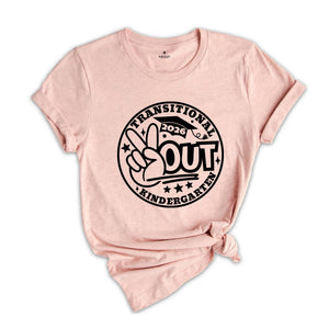 Transitional Kindergarten Shirt, Kindergarten Graduation, Last Day of School, Gift for Kids, 2026 Graduation Tee, Kindergarten Tee