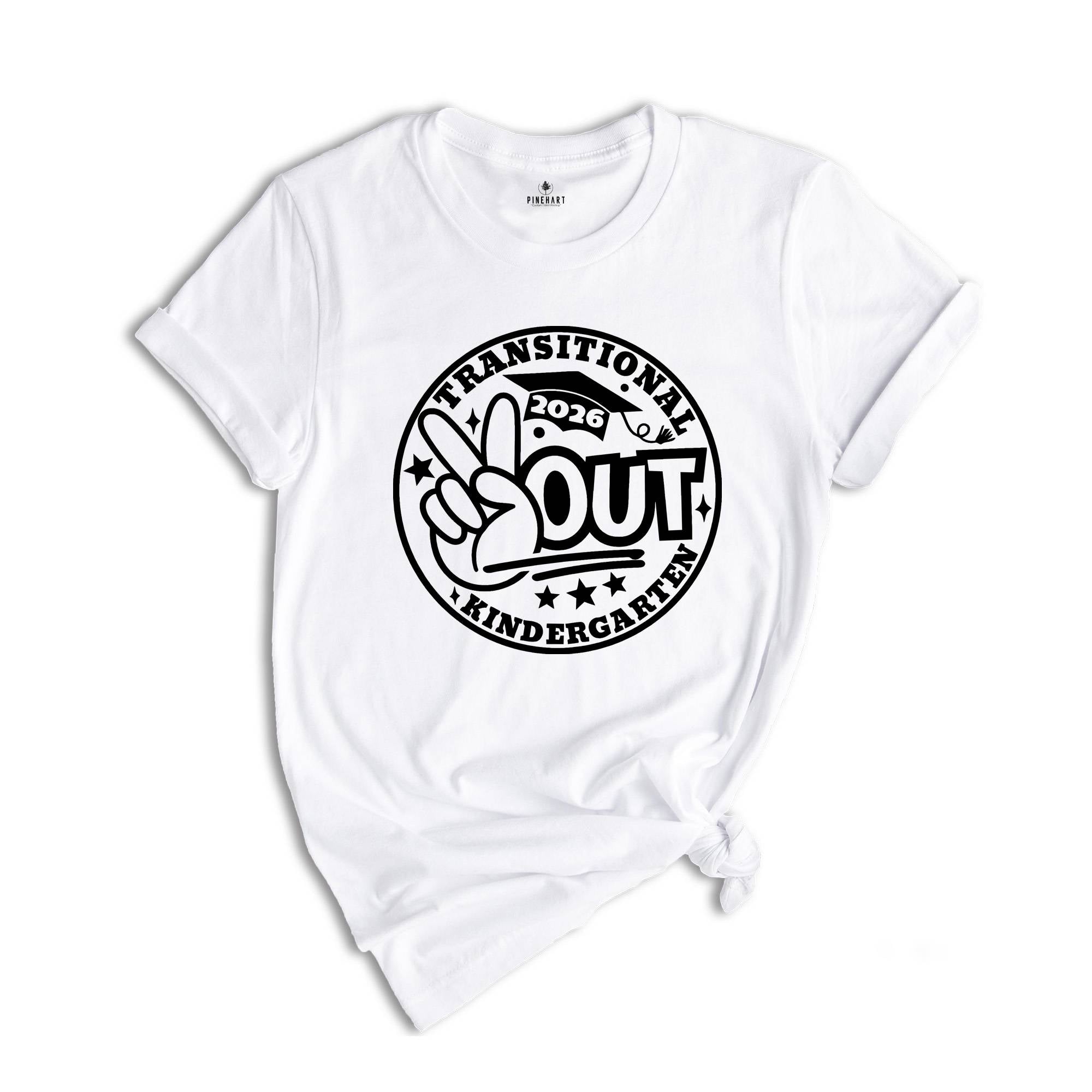 Transitional Kindergarten Shirt, Kindergarten Graduation, Last Day of School, Gift for Kids, 2026 Graduation Tee, Kindergarten Tee