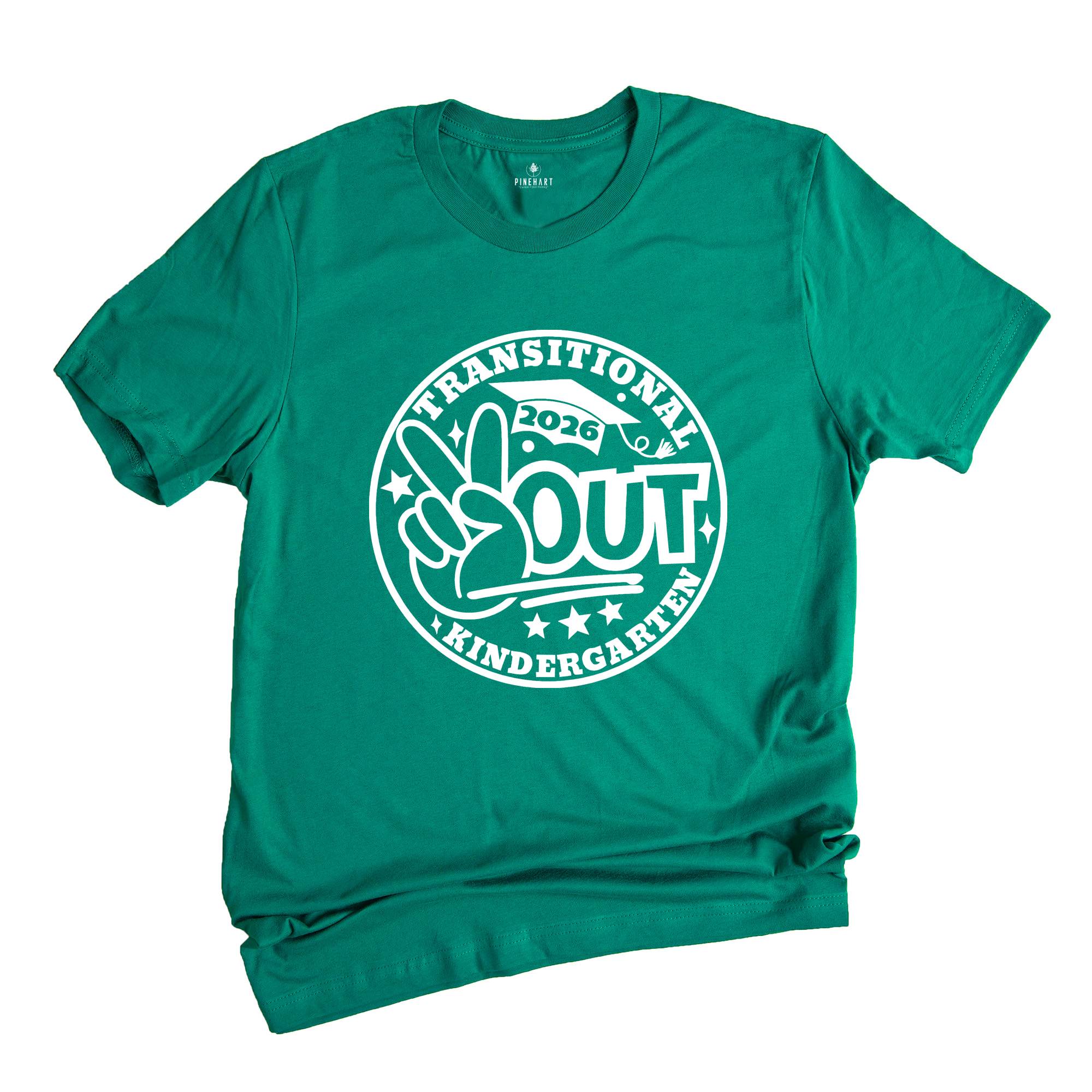 Transitional Kindergarten Shirt, Kindergarten Graduation, Last Day of School, Gift for Kids, 2026 Graduation Tee, Kindergarten Tee